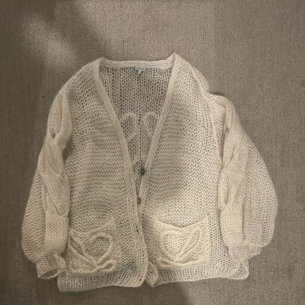 Loewe Knit Mohair Cardigan